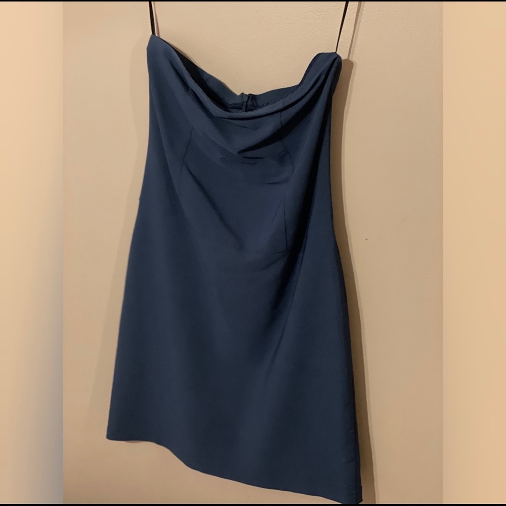 Strapless midi New York & Company dress